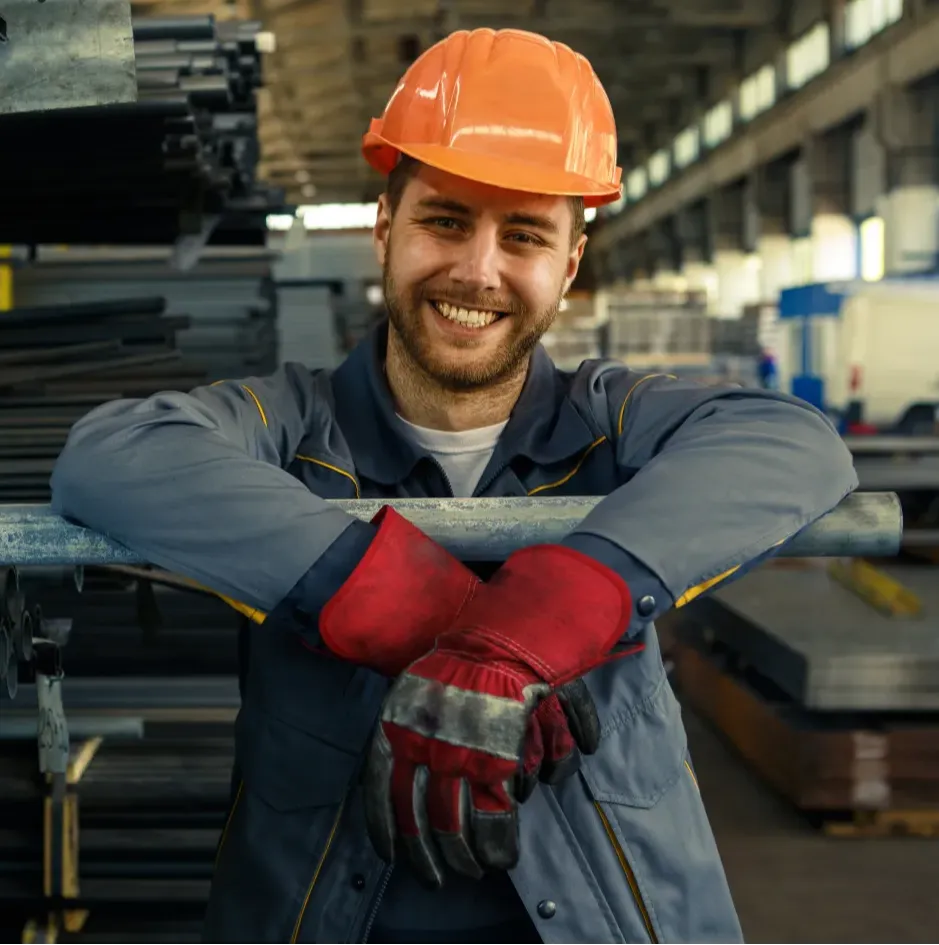 Man in techniek